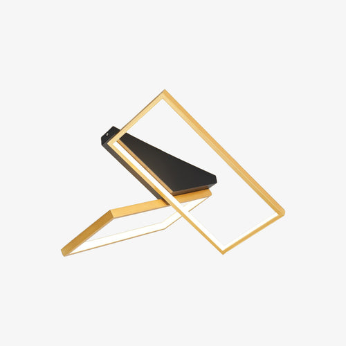 Plafonnier design LED aux formes rectangulaires Tary