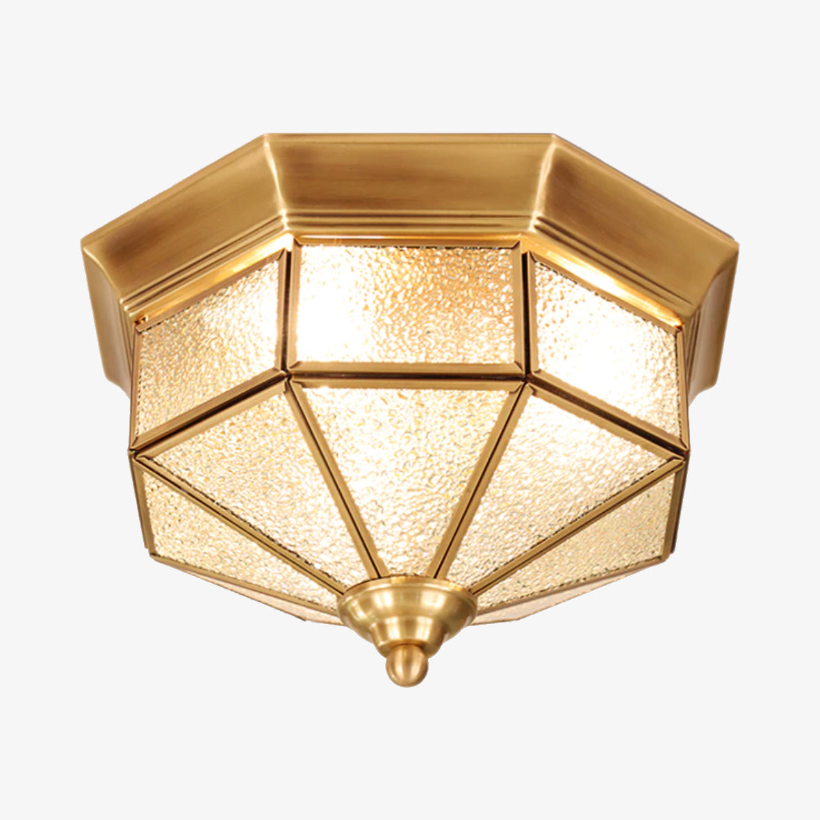 Plafonnier moderne en forme de diamant Priyanka