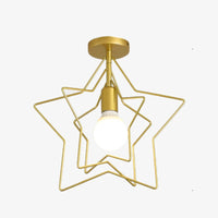 Plafonnier moderne LED avec formes géometriques Yria