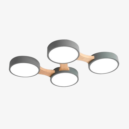 Plafonnier rond LED en plusieurs parties Botimi