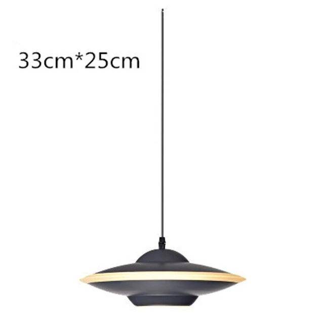 Suspension LED soucoupe volante colorée - vue 9 sur 14