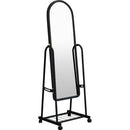 Miroir sur pied avec roulette Dressing