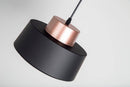Suspension ronde en aluminium Shade (noir ou blanc)