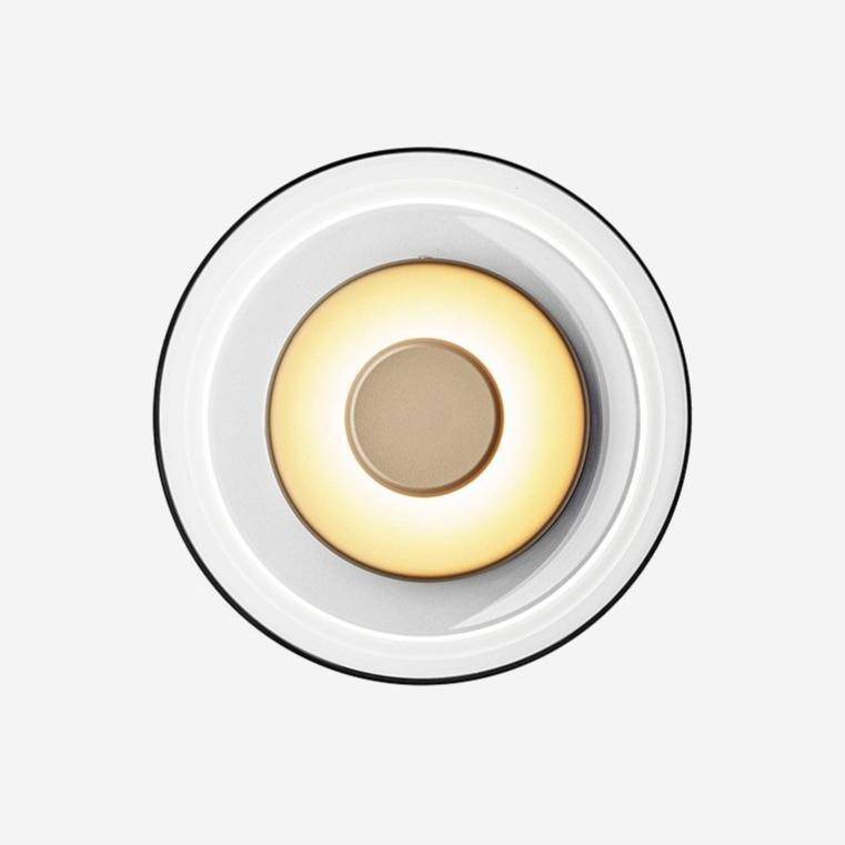 Applique murale design LED ronde en métal style Shining - vue 7 sur 6