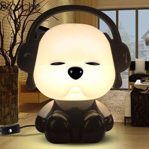 Lampe à poser enfant LED en forme d'animaux style Cartoon - vue 3 sur 12
