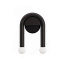 Applique murale moderne LED noire double lighty