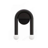 Applique murale moderne LED noire double lighty