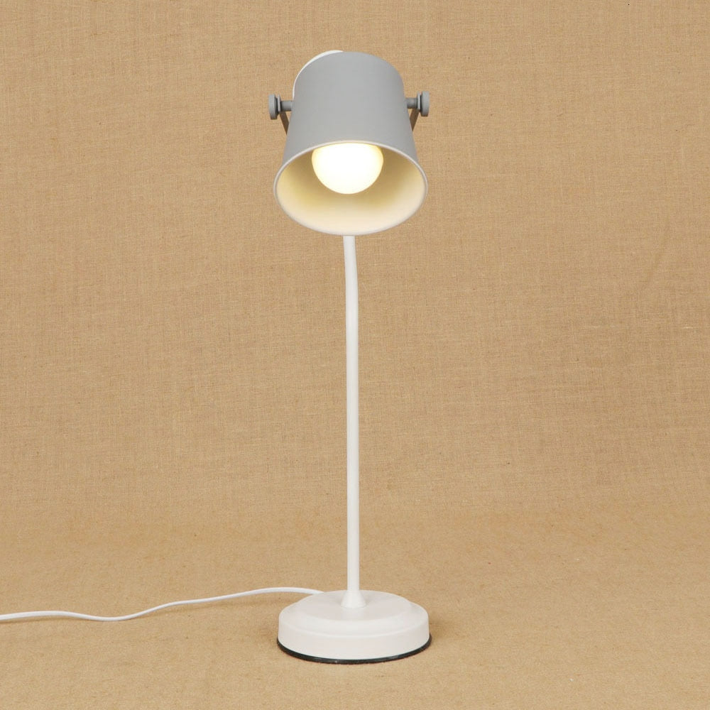 Lampe industrielle LED abat-jour cylindrique et réglable Mirtle - vue 4 sur 9