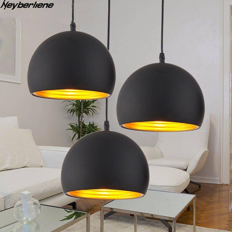 Suspension LED boule moderne colorée