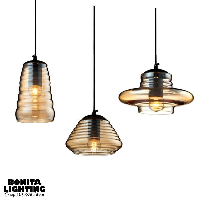 Suspension design arrondie en verre Screw - vue 5 sur 11
