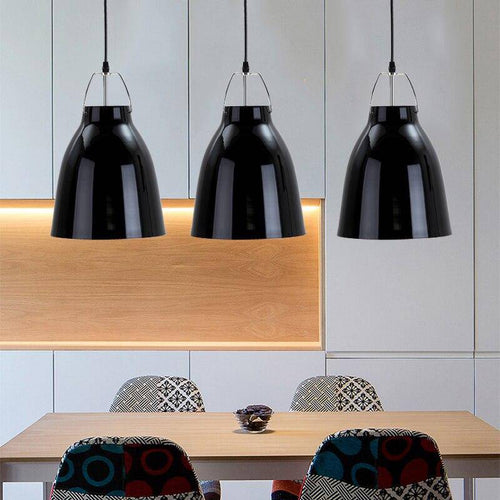 Suspension en aluminium style scandinave