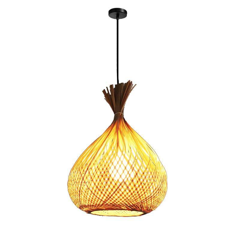 Suspension fiole ficelée en bambou Creative - vue 8 sur 7