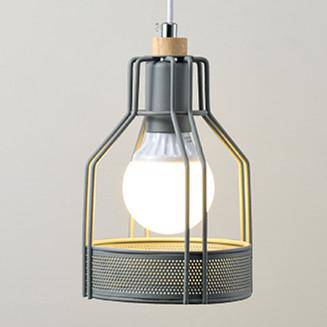 Suspension à LED avec cage en métal Modern - vue 5 sur 8