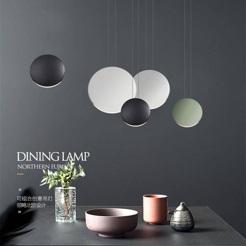 Suspension design ronde en aluminium LED - vue 7 sur 20