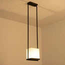 Suspension design LED en métal aux formes style Art