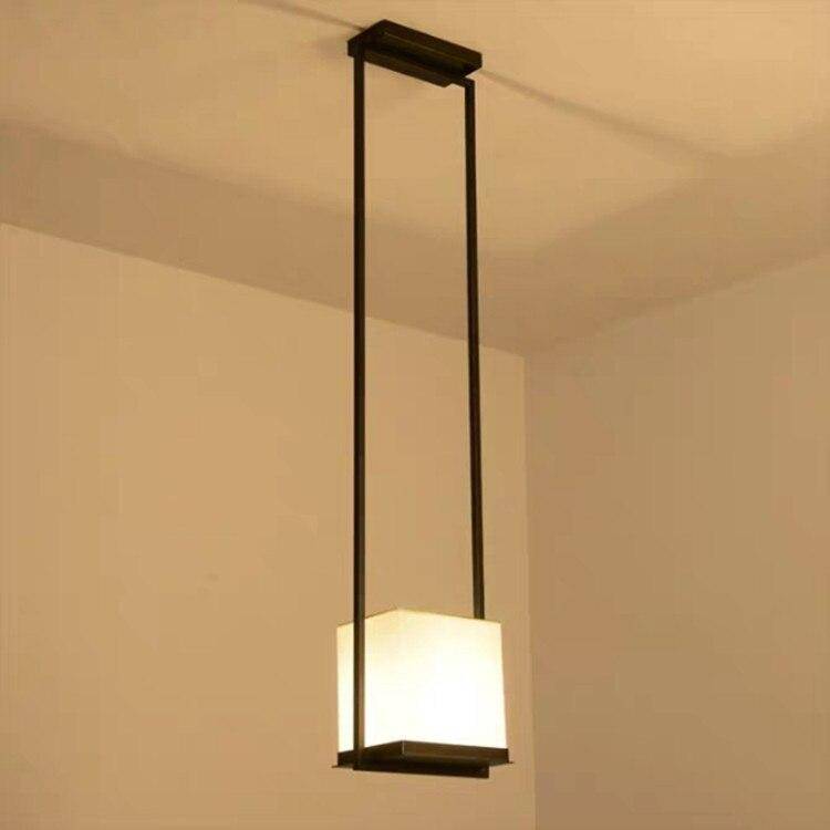 Suspension design LED en métal aux formes style Art - vue 5 sur 6