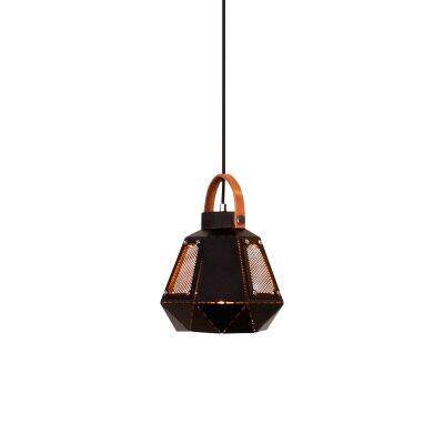 Suspension design en aluminium et bois Dining