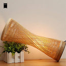 Lampe de chevet en bamboo style japonais