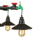 Suspension à LED style vintage avec petit robinet Miffy