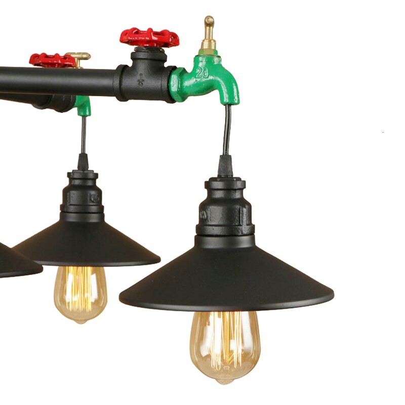 Suspension à LED style vintage avec petit robinet Miffy - vue 5 sur 6