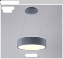 Lustre design anneau en aluminium à LED Pendant