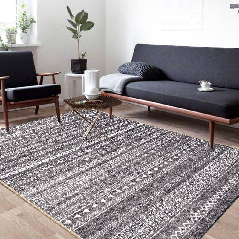 Tapis rectangle aux formes géométriques Floor D - vue 3 sur 2