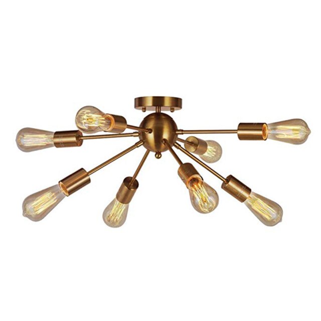 Plafonnier LED design style industriel Iona - vue 5 sur 6