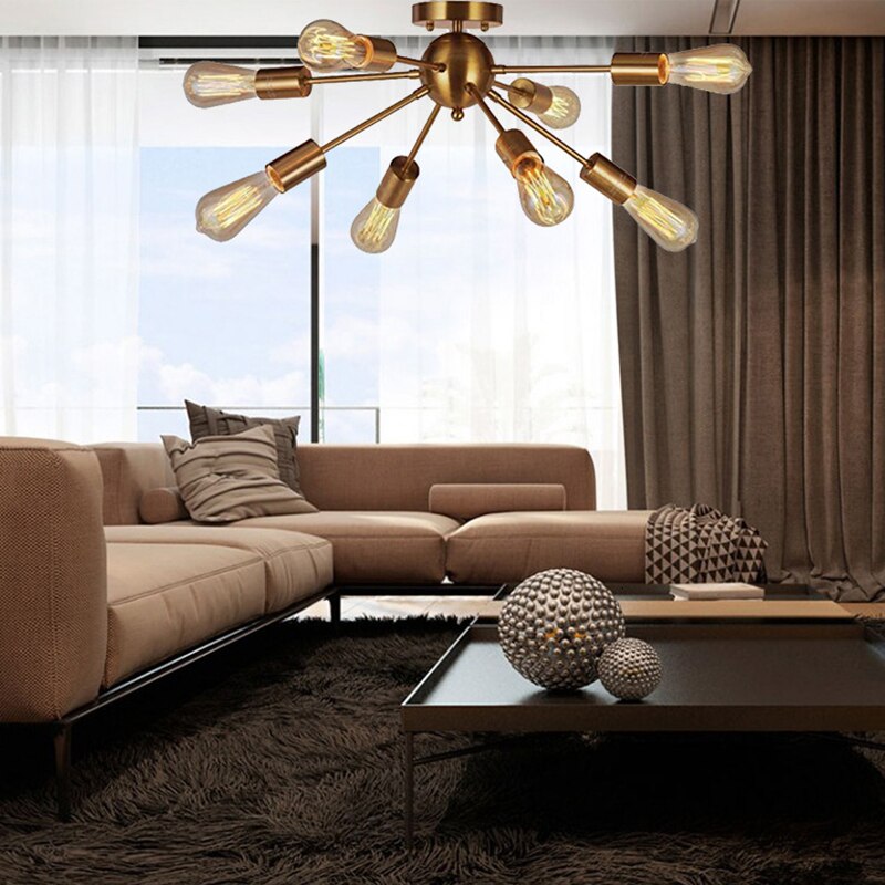 Plafonnier LED design style industriel Iona - vue 2 sur 6
