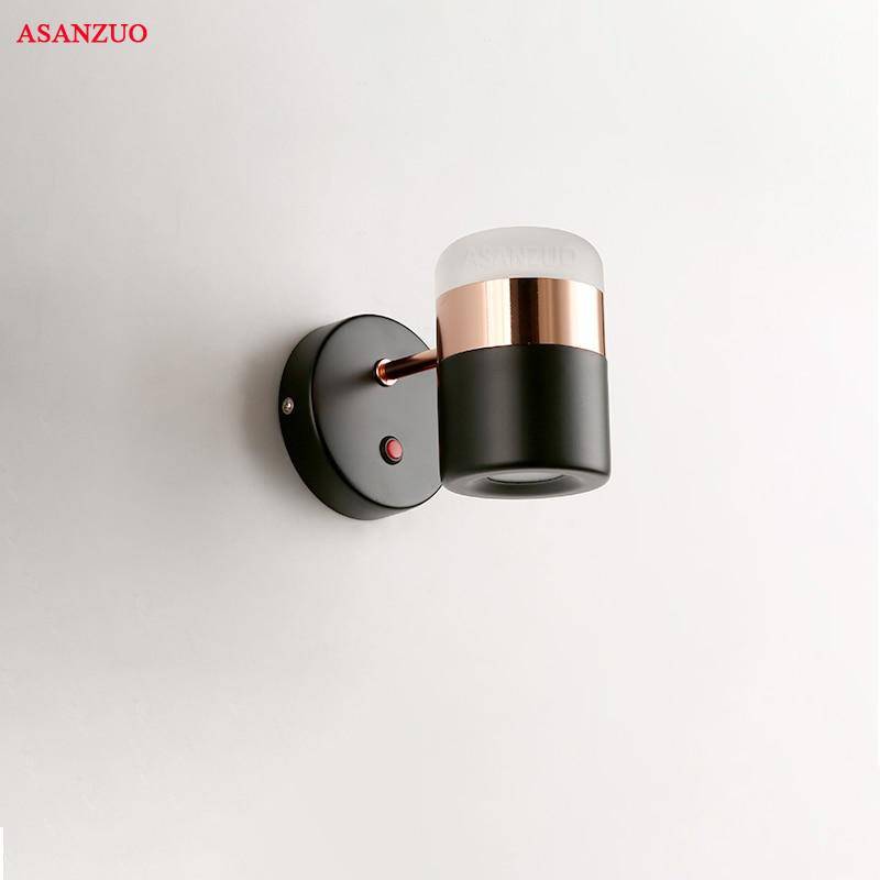 Applique spot à LED orientable en métal Simple - vue 5 sur 7