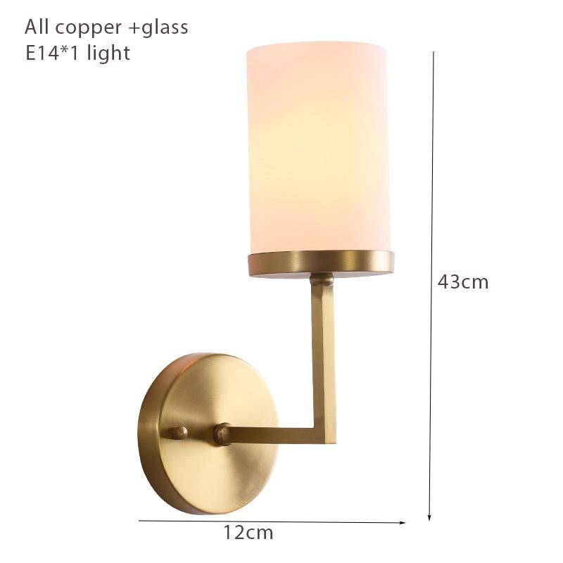 Applique murale design LED en métal doré style Luxury - vue 4 sur 7
