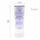 Vase en verre design aux couleurs style Creative