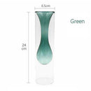 Vase en verre design aux couleurs style Creative