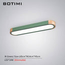 Plafonnier design LED en bois aux formes arrondies Loft