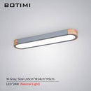 Plafonnier design LED en bois aux formes arrondies Loft