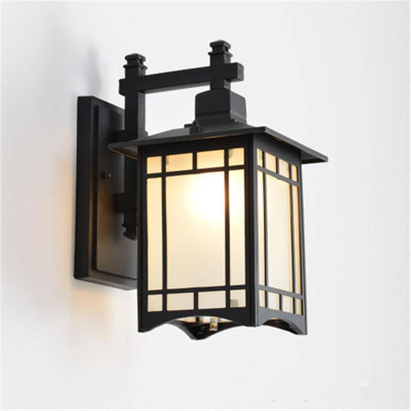 Applique murale vintage LED style cage en métal rétro - vue 3 sur 4