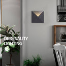 Applique murale design moderne carré et triangle Aisle