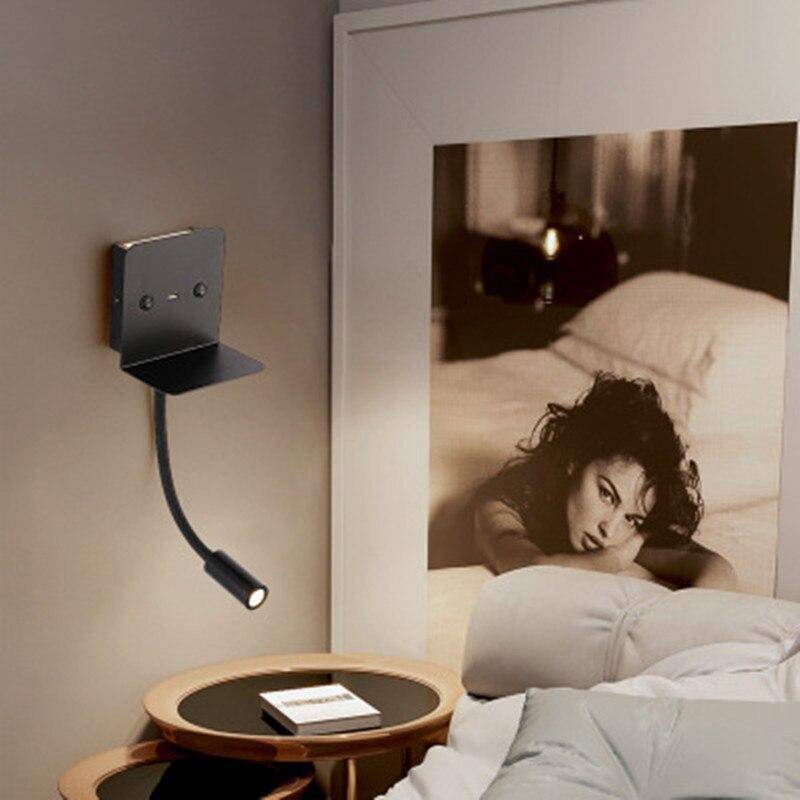 Liseuse à LED avec spot orientable - vue 3 sur 8