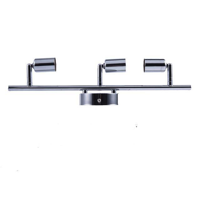 Plafonnier à spots LEDs ajustable chromé Home - vue 5 sur 6