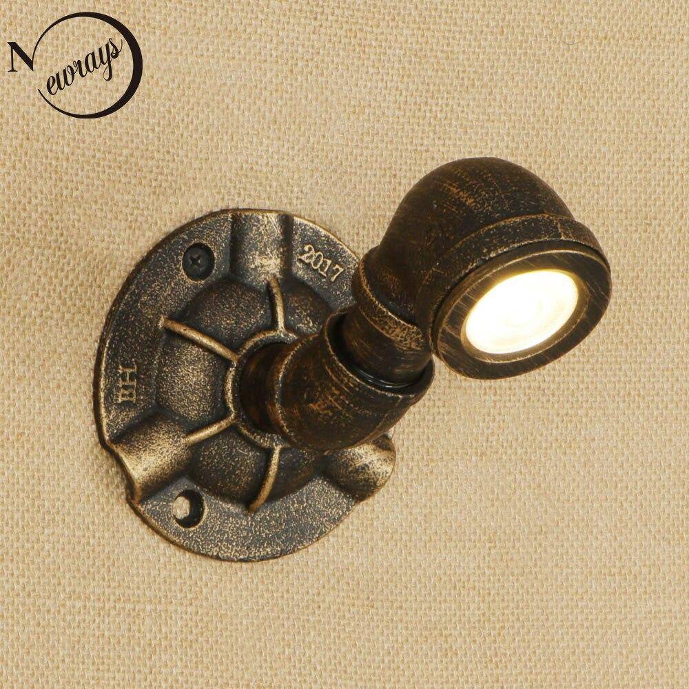 Applique murale décorative à LED en fonte style Industriel - vue 4 sur 5