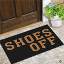 Paillasson rectangle shoes off Doormat