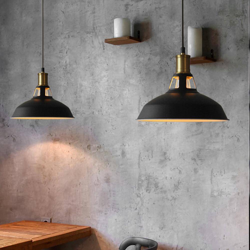 Suspension design industriel Colgante (noir ou blanc) - vue 4 sur 11