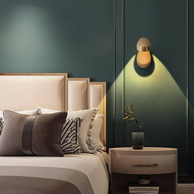 Applique murale design à LED avec abat-jour en métal géométrique Loft - vue 2 sur 10
