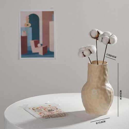 Vase design en céramique style Nordic