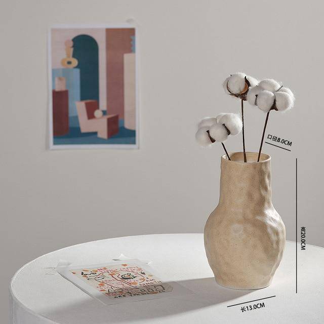 Vase design en céramique style Nordic - vue 14 sur 16