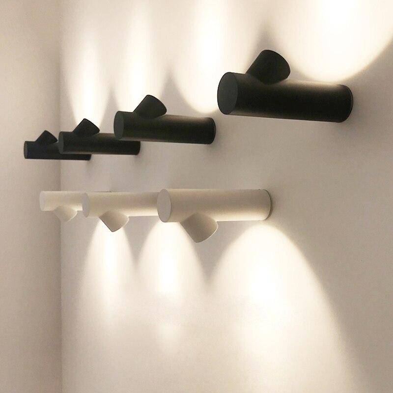 Applique murale moderne à LED avec cylindres en métal Outdoor