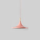 Suspension moderne LED abat-jours différents et colorés Alda
