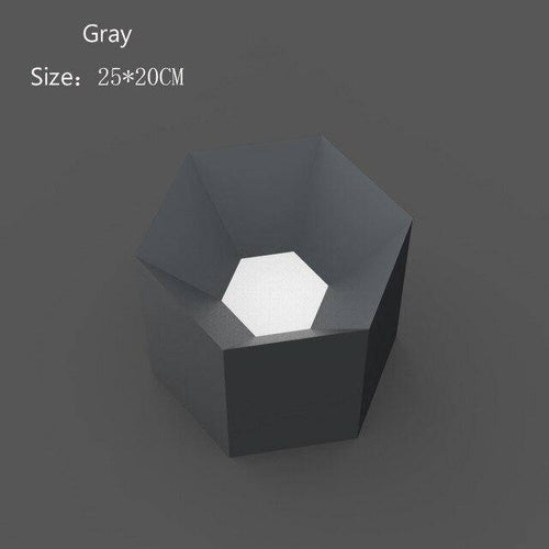 Plafonnier hexagonal de couleur Geometric