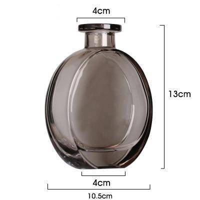 Vase en verre cristal coloré style parfumerie - vue 16 sur 19