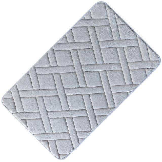 Tapis de bain rectangle coloré haute qualité Bath - vue 6 sur 11