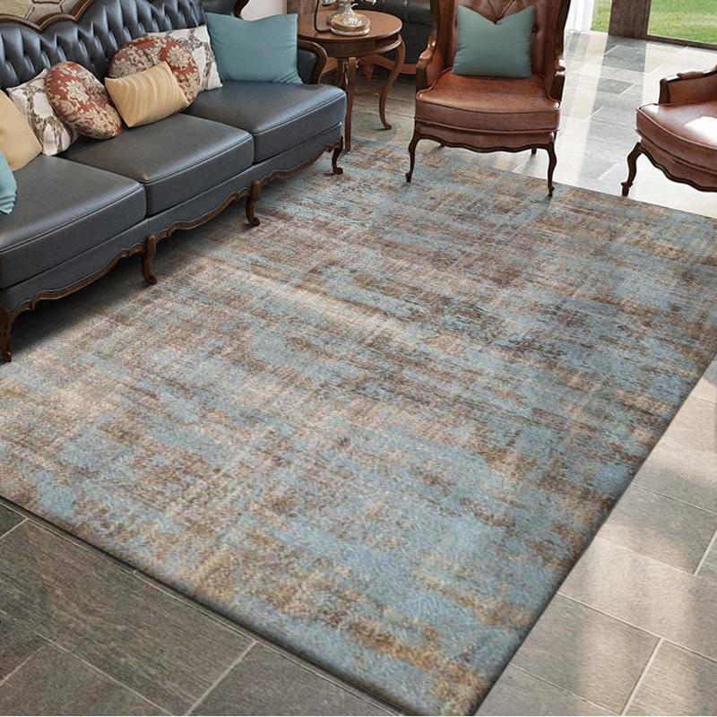 Tapis moderne rectangle gris style abstrait floor - vue 3 sur 3